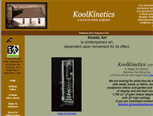 Tablet Screenshot of koolkinetics.com